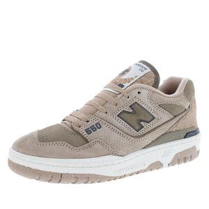 New Balance 550 WMNS Sneakers, Mushroom/Flat Taupe/Sea Salt, Size 7